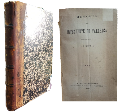 Memoria del Intendente de TarapacÃ¡ y otros tÃ­tulos (5 obras en un tomo)
