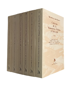 CrÃ³nicas de la MasonerÃ­a Chilena 1750-1944 (6 volÃºmenes)