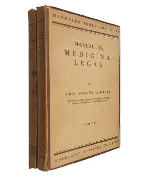 Manual de Medicina Legal (2 tomos)