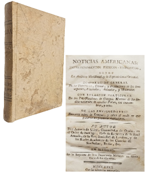 Noticias Americanas: Entretenimientos Phisicos-HistÃ³ricos, Sobre la AmÃ©rica Meridional, y la Septentrianal Oriental