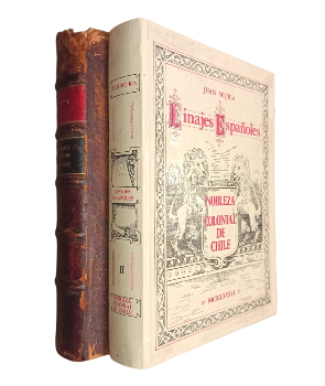 Linajes EspaÃ±oles, Nobleza Colonial de Chile (2 tomos)