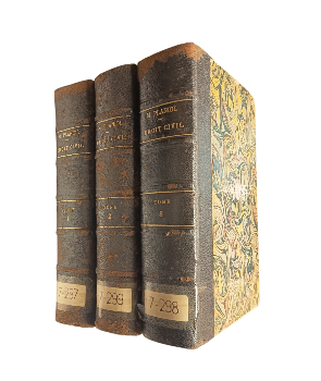 TraitÃ© Elementaire de Droit Civil, Conforme au Programme Officiel des FacultÃ©s de Droit (3 tomos)