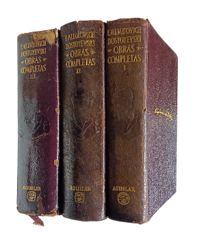 Obras Completas de Fiodor M. Dostoyevski (3 volÃºmenes)