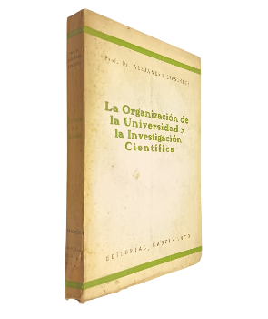 La OrganizaciÃ³n de la Universidad y la InvestigaciÃ³n CientÃ­fica